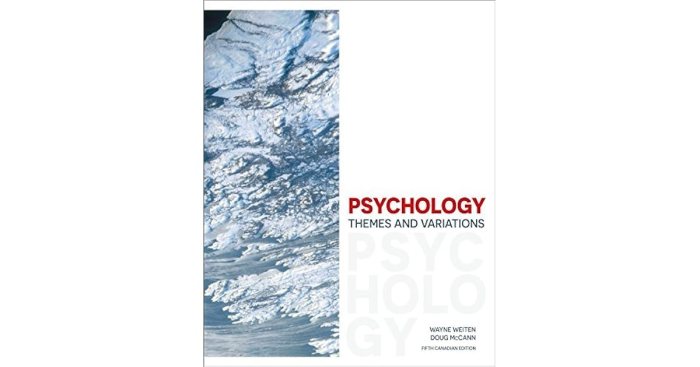 Psychology themes and variations 11th edition by wayne weiten